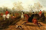 unknow artist Classical hunting fox, Equestrian and Beautiful Horses, 246. painting